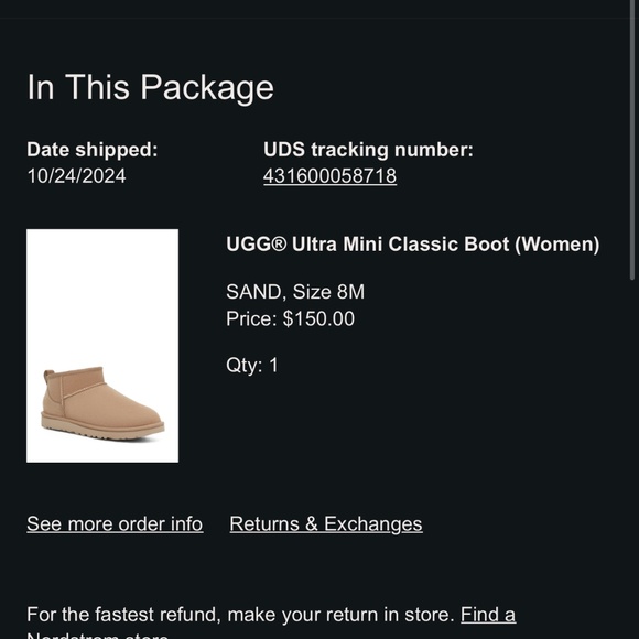 - UGG Ultra Mini Classic Boot (Women) - Picture 2 of 3